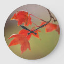 Recherche de feuille rouge horloges Vert