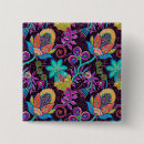 Recherche de verre coloré badges Floral