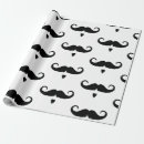 Recherche de moustaches papier cadeau Drôle