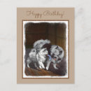 Recherche de peinture de loup cartes postales Gris