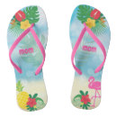Zoek naar flamingo slippers Tropische bloemen