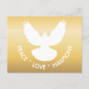 Recherche de colombe volante cartes postales Colombe de paix