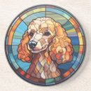 Recherche de caniche dessous de verres Animaux