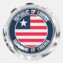 Recherche de drapeau du libéria autocollants Afrique
