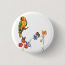 Zoek naar papegaaien buttons Natuur