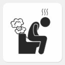 Recherche de humour de toilette autocollants Humoristique