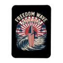 Recherche de liberté magnets Patriotique