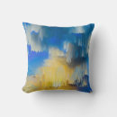 Recherche de paysage abstrait coussins Coloré
