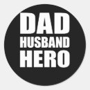 Recherche de papa héros autocollants Famille