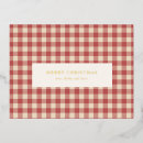 Zoek naar red gingham briefkaarten Klassiek