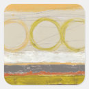 Recherche de peinture abstraite autocollants Jaune