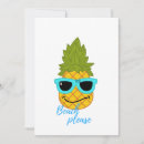 Zoek naar grappige ananas uitnodigingen Schattig