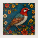 Recherche de oiseaux colorés puzzles Pour elle