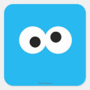 Recherche de monstre autocollants Cookie monster sesame street