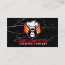 Zoek naar vuur visitekaartjes Cateraar