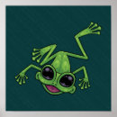 Zoek naar groene boomkikker posters Schattig