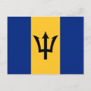 Recherche de les barbade cartes postales Drapeau