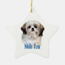 Recherche de tzu shih ornements Shitzu