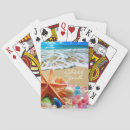 Zoek naar zee speelkaarten Beach