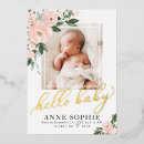 Recherche de faire part naissance Aquarelle