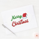 Recherche de chapeau de père noël autocollants Rouge