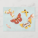 Recherche de papillon japonais cartes postales Vintage