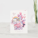 Zoek naar roze ballon kaarten Meisje
