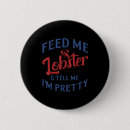 Recherche de homard drôle badges Fruits de mer
