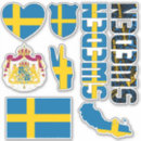 Recherche de souvenir suède autocollants Drapeau