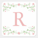 Recherche de joli mariage autocollants Rose