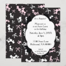 Recherche de caniche invitations Rose