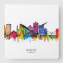 Recherche de memphis horloges Aquarelle