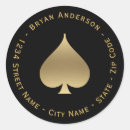 Recherche de spad autocollants Poker