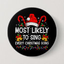 Recherche de chant de noël badges Famille