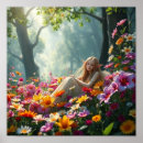 Zoek naar muzieknoten posters Bloemen