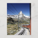 Recherche de neige de montagne cartes postales Matterhorn