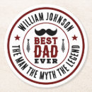 Recherche de moustaches dessous de verres Dad