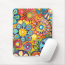 Recherche de motif hippie tapis souris Vintage