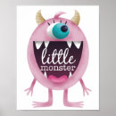 Recherche de monstre rose Enfants