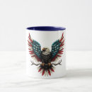 Recherche de aigle blanc tasses Patriotique