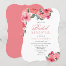 Recherche de peach bridal shower invitations Corail