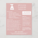 Recherche de femme de ménage prospectus Domestique