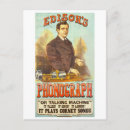 Recherche de phonographe cartes postales Vintage