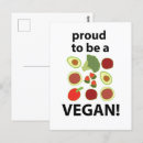 Recherche de vegan cartes postales Typographie