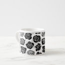 Recherche de vintage chic tasses Noir et blanc