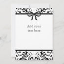 Recherche de white bow invitations Simple