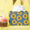 Recherche de peinture de tournesol papier cadeau Bleu