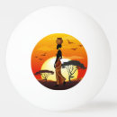 Recherche de silhouette balles ping pong Coucher de soleil