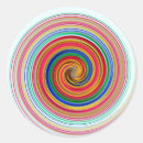 Recherche de motif spirale autocollants Coloré