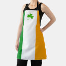 Recherche de drapeau irlandais tabliers Patriotique
